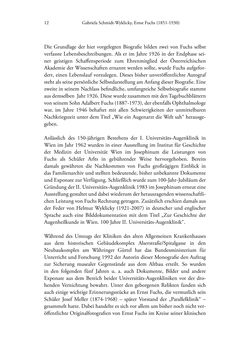 Image of the Page - 12 - in Ernst Fuchs (1851-1930) - und die Weltgeltung der Wiener Ophthalmologischen Schule um 1900