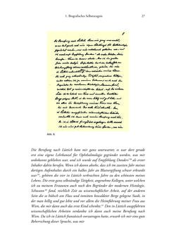 Image of the Page - 27 - in Ernst Fuchs (1851-1930) - und die Weltgeltung der Wiener Ophthalmologischen Schule um 1900