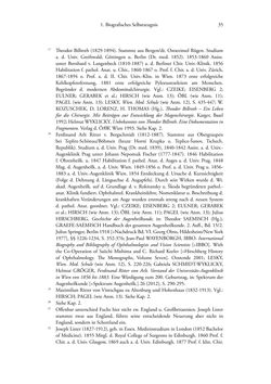 Image of the Page - 35 - in Ernst Fuchs (1851-1930) - und die Weltgeltung der Wiener Ophthalmologischen Schule um 1900