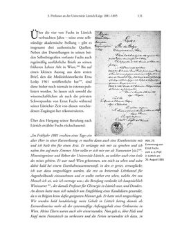 Image of the Page - 131 - in Ernst Fuchs (1851-1930) - und die Weltgeltung der Wiener Ophthalmologischen Schule um 1900