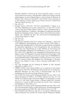 Bild der Seite - 171 - in Ernst Fuchs (1851-1930) - und die Weltgeltung der Wiener Ophthalmologischen Schule um 1900