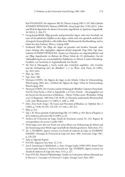 Bild der Seite - 173 - in Ernst Fuchs (1851-1930) - und die Weltgeltung der Wiener Ophthalmologischen Schule um 1900