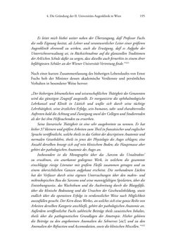 Image of the Page - 195 - in Ernst Fuchs (1851-1930) - und die Weltgeltung der Wiener Ophthalmologischen Schule um 1900