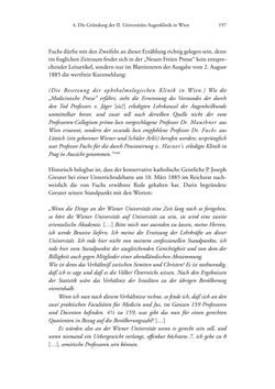Image of the Page - 197 - in Ernst Fuchs (1851-1930) - und die Weltgeltung der Wiener Ophthalmologischen Schule um 1900