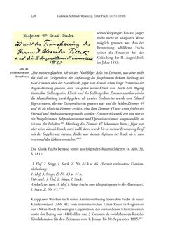 Image of the Page - 228 - in Ernst Fuchs (1851-1930) - und die Weltgeltung der Wiener Ophthalmologischen Schule um 1900