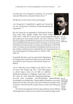 Image of the Page - 243 - in Ernst Fuchs (1851-1930) - und die Weltgeltung der Wiener Ophthalmologischen Schule um 1900