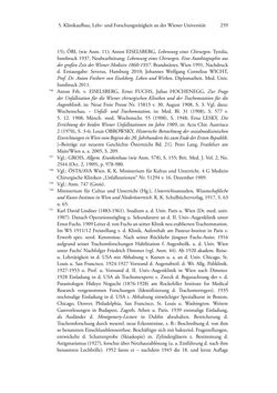 Image of the Page - 259 - in Ernst Fuchs (1851-1930) - und die Weltgeltung der Wiener Ophthalmologischen Schule um 1900