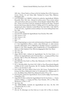 Image of the Page - 284 - in Ernst Fuchs (1851-1930) - und die Weltgeltung der Wiener Ophthalmologischen Schule um 1900