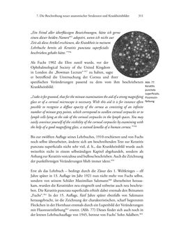 Image of the Page - 311 - in Ernst Fuchs (1851-1930) - und die Weltgeltung der Wiener Ophthalmologischen Schule um 1900