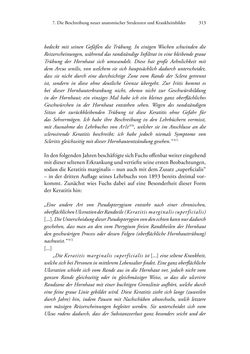 Image of the Page - 313 - in Ernst Fuchs (1851-1930) - und die Weltgeltung der Wiener Ophthalmologischen Schule um 1900