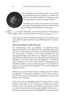 Image of the Page - 318 - in Ernst Fuchs (1851-1930) - und die Weltgeltung der Wiener Ophthalmologischen Schule um 1900