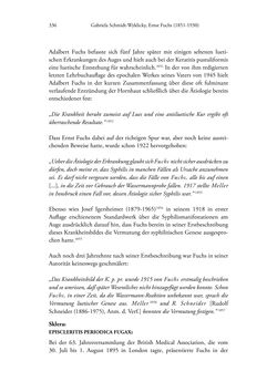 Image of the Page - 336 - in Ernst Fuchs (1851-1930) - und die Weltgeltung der Wiener Ophthalmologischen Schule um 1900