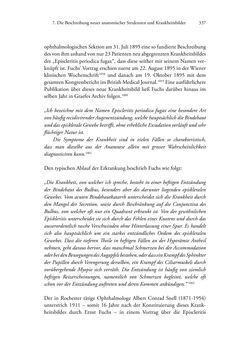 Image of the Page - 337 - in Ernst Fuchs (1851-1930) - und die Weltgeltung der Wiener Ophthalmologischen Schule um 1900