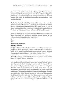 Image of the Page - 339 - in Ernst Fuchs (1851-1930) - und die Weltgeltung der Wiener Ophthalmologischen Schule um 1900