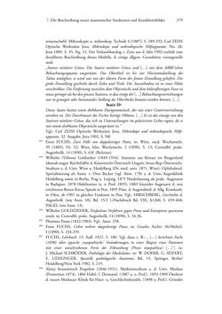 Bild der Seite - 379 - in Ernst Fuchs (1851-1930) - und die Weltgeltung der Wiener Ophthalmologischen Schule um 1900