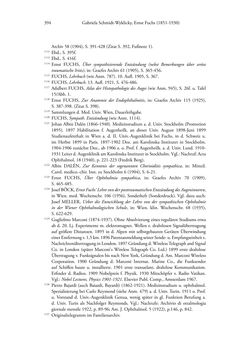 Bild der Seite - 394 - in Ernst Fuchs (1851-1930) - und die Weltgeltung der Wiener Ophthalmologischen Schule um 1900