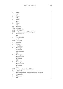 Image of the Page - 411 - in Ernst Fuchs (1851-1930) - und die Weltgeltung der Wiener Ophthalmologischen Schule um 1900
