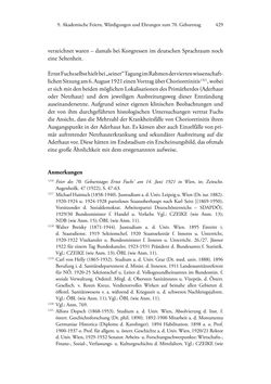 Image of the Page - 429 - in Ernst Fuchs (1851-1930) - und die Weltgeltung der Wiener Ophthalmologischen Schule um 1900