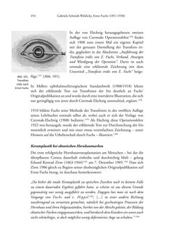 Bild der Seite - 454 - in Ernst Fuchs (1851-1930) - und die Weltgeltung der Wiener Ophthalmologischen Schule um 1900