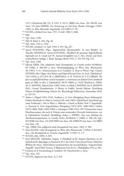Image of the Page - 468 - in Ernst Fuchs (1851-1930) - und die Weltgeltung der Wiener Ophthalmologischen Schule um 1900