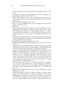 Image of the Page - 470 - in Ernst Fuchs (1851-1930) - und die Weltgeltung der Wiener Ophthalmologischen Schule um 1900