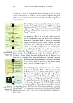 Image of the Page - 478 - in Ernst Fuchs (1851-1930) - und die Weltgeltung der Wiener Ophthalmologischen Schule um 1900