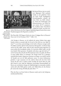 Image of the Page - 480 - in Ernst Fuchs (1851-1930) - und die Weltgeltung der Wiener Ophthalmologischen Schule um 1900