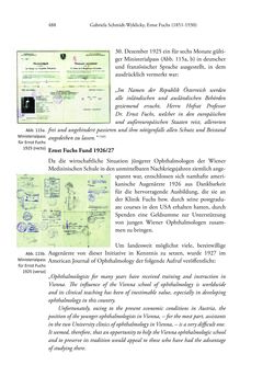 Image of the Page - 488 - in Ernst Fuchs (1851-1930) - und die Weltgeltung der Wiener Ophthalmologischen Schule um 1900