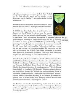 Bild der Seite - 491 - in Ernst Fuchs (1851-1930) - und die Weltgeltung der Wiener Ophthalmologischen Schule um 1900