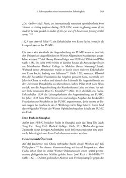 Image of the Page - 503 - in Ernst Fuchs (1851-1930) - und die Weltgeltung der Wiener Ophthalmologischen Schule um 1900