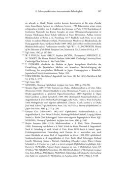 Image of the Page - 517 - in Ernst Fuchs (1851-1930) - und die Weltgeltung der Wiener Ophthalmologischen Schule um 1900