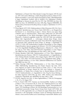 Image of the Page - 519 - in Ernst Fuchs (1851-1930) - und die Weltgeltung der Wiener Ophthalmologischen Schule um 1900