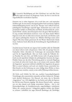 Bild der Seite - 567 - in Ernst Fuchs (1851-1930) - und die Weltgeltung der Wiener Ophthalmologischen Schule um 1900