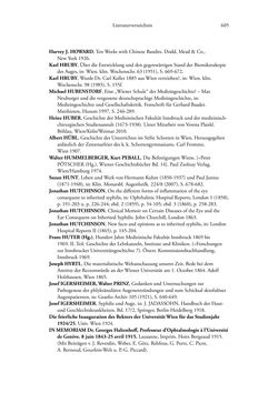 Image of the Page - 605 - in Ernst Fuchs (1851-1930) - und die Weltgeltung der Wiener Ophthalmologischen Schule um 1900