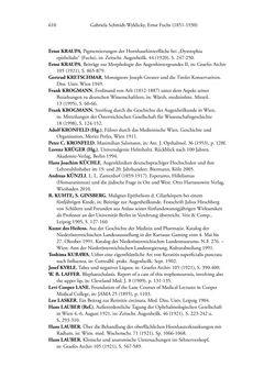 Image of the Page - 610 - in Ernst Fuchs (1851-1930) - und die Weltgeltung der Wiener Ophthalmologischen Schule um 1900