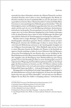 Image of the Page - 24 - in Ernst Lothar - Schriftsteller, Kritiker, Theaterschaffender