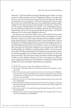 Image of the Page - 40 - in Ernst Lothar - Schriftsteller, Kritiker, Theaterschaffender