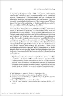 Image of the Page - 44 - in Ernst Lothar - Schriftsteller, Kritiker, Theaterschaffender