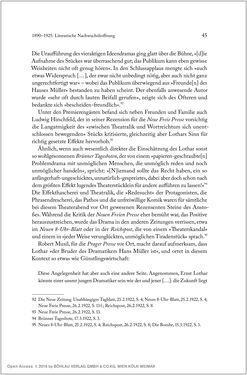 Image of the Page - 45 - in Ernst Lothar - Schriftsteller, Kritiker, Theaterschaffender