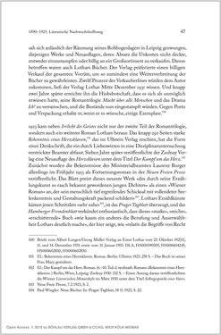 Bild der Seite - 47 - in Ernst Lothar - Schriftsteller, Kritiker, Theaterschaffender