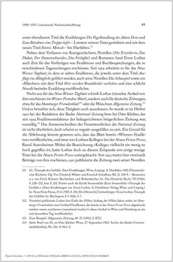 Image of the Page - 49 - in Ernst Lothar - Schriftsteller, Kritiker, Theaterschaffender