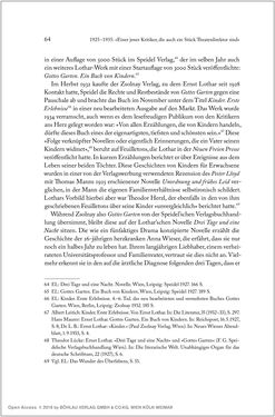 Image of the Page - 64 - in Ernst Lothar - Schriftsteller, Kritiker, Theaterschaffender