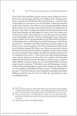 Image of the Page - 78 - in Ernst Lothar - Schriftsteller, Kritiker, Theaterschaffender