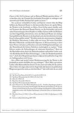 Image of the Page - 125 - in Ernst Lothar - Schriftsteller, Kritiker, Theaterschaffender