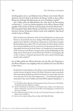 Image of the Page - 130 - in Ernst Lothar - Schriftsteller, Kritiker, Theaterschaffender