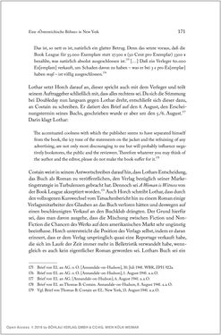 Image of the Page - 171 - in Ernst Lothar - Schriftsteller, Kritiker, Theaterschaffender