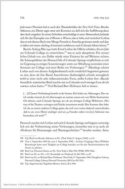 Bild der Seite - 176 - in Ernst Lothar - Schriftsteller, Kritiker, Theaterschaffender