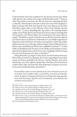 Image of the Page - 194 - in Ernst Lothar - Schriftsteller, Kritiker, Theaterschaffender