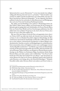 Image of the Page - 222 - in Ernst Lothar - Schriftsteller, Kritiker, Theaterschaffender