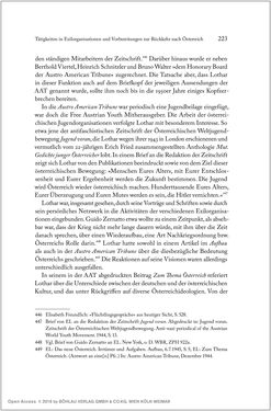 Image of the Page - 223 - in Ernst Lothar - Schriftsteller, Kritiker, Theaterschaffender